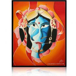 Peinture Color&eacute;e Kali
