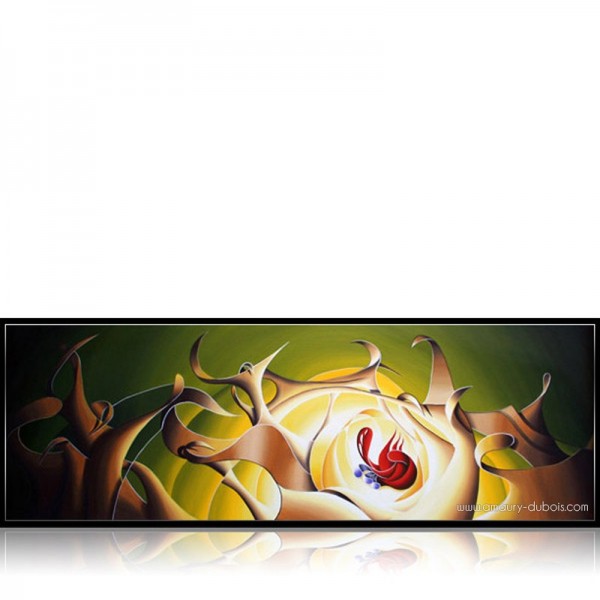 Peinture abstraite The beginning of the end
