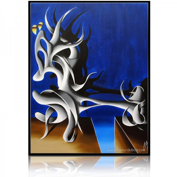 Peinture abstraite Totem 3