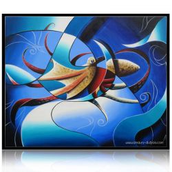 Peinture figurative Spirale infernale