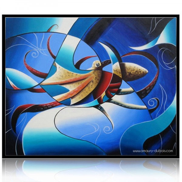 Peinture figurative Spirale infernale