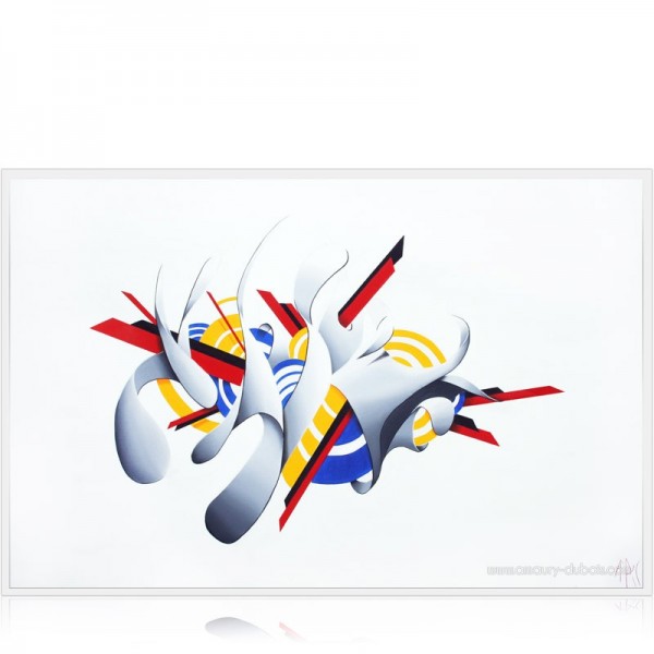 Peinture  Abstraction Mondrian 2010