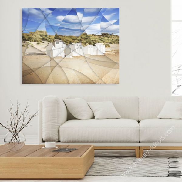 Photographie d'art - "Cabine de plage"