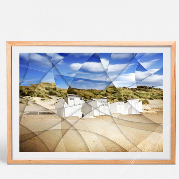 Photographie d'art - "Cabine de plage"