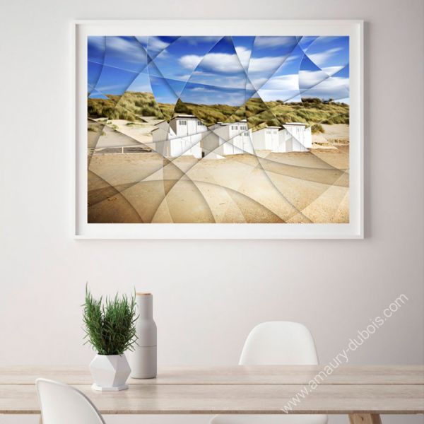Photographie d'art - "Cabine de plage"