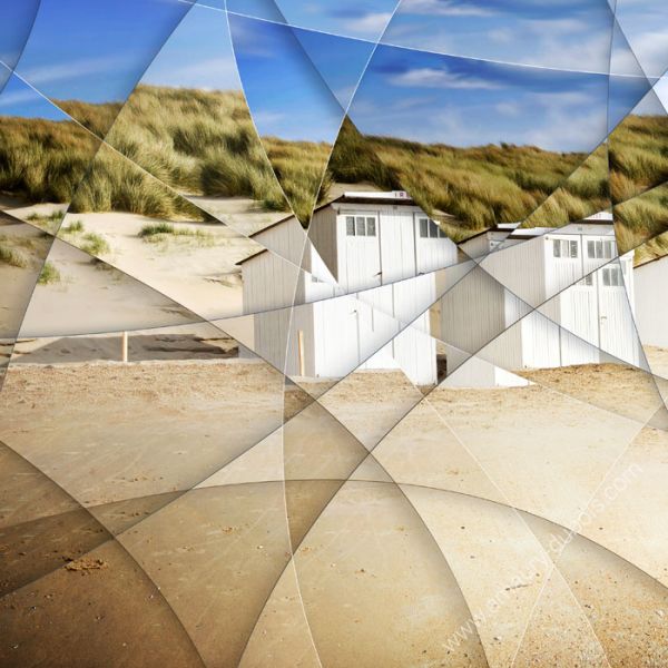 Photographie d'art - "Cabine de plage"