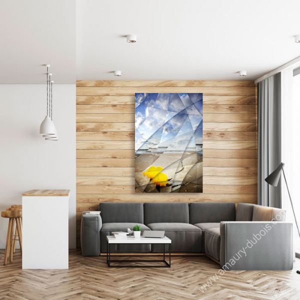 Photographie d'art plage de la mer du Nord