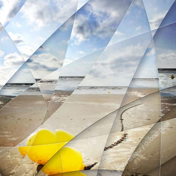 Photographie d'art plage de la mer du Nord
