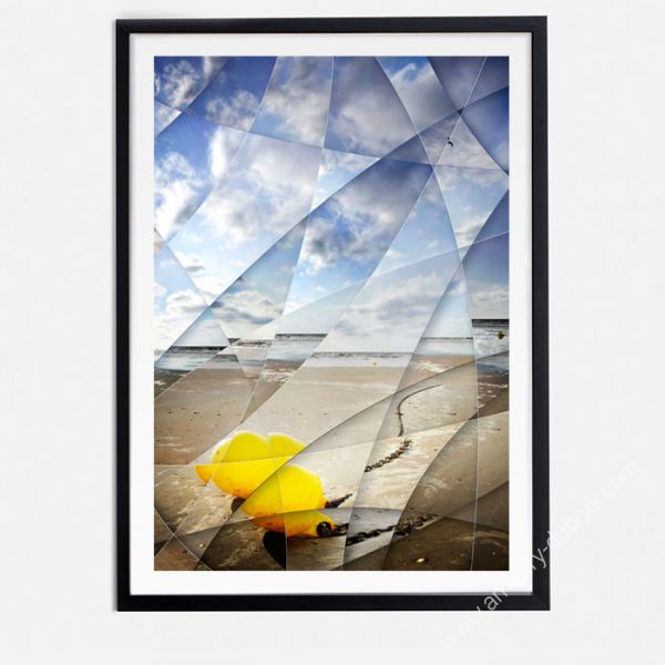 Photographie d'art plage de la mer du Nord