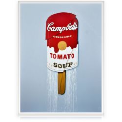 Campbell's Warhol soup Ice cream