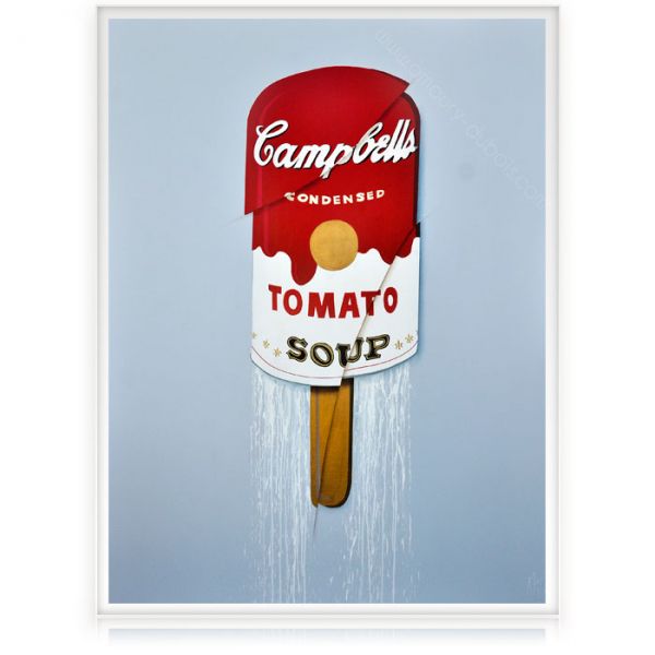 Glace soupe Campbell Warhol