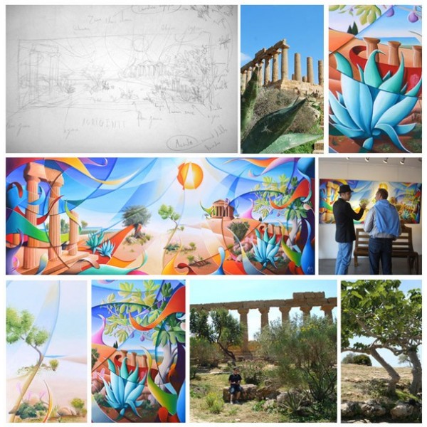 Peinture Color&eacute;e Agrigente