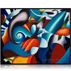 Peinture abstraite River of dream I