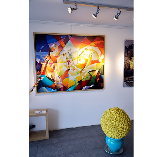 Peinture Color&eacute;e Follow your heart