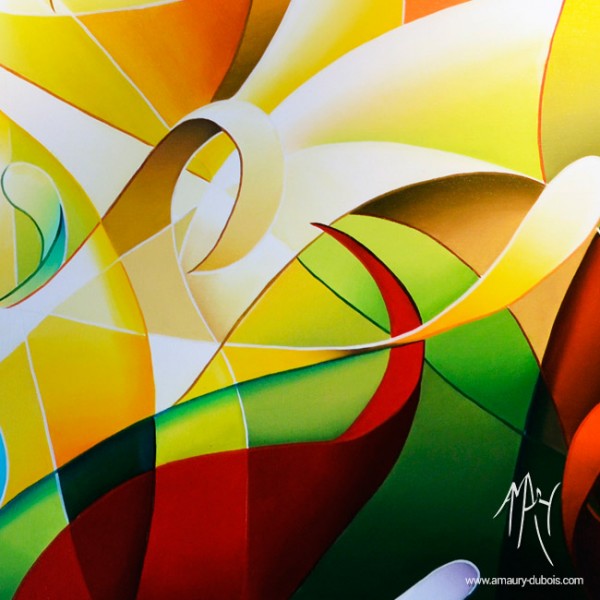 Peinture Color&eacute;e Follow your heart