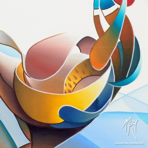 Peinture Color&eacute;e Faisan