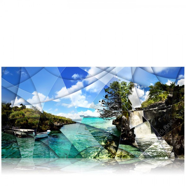 Art photography Mauritius sea