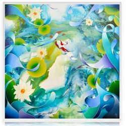 Peinture Carpe Koi