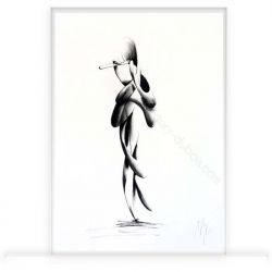 Joueuse de flute