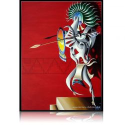 Abstract Painting Le songe de Cortes